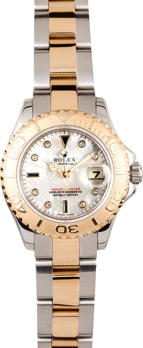 rolex yachtmaster bicolor damen|Rolex yacht master for sale.